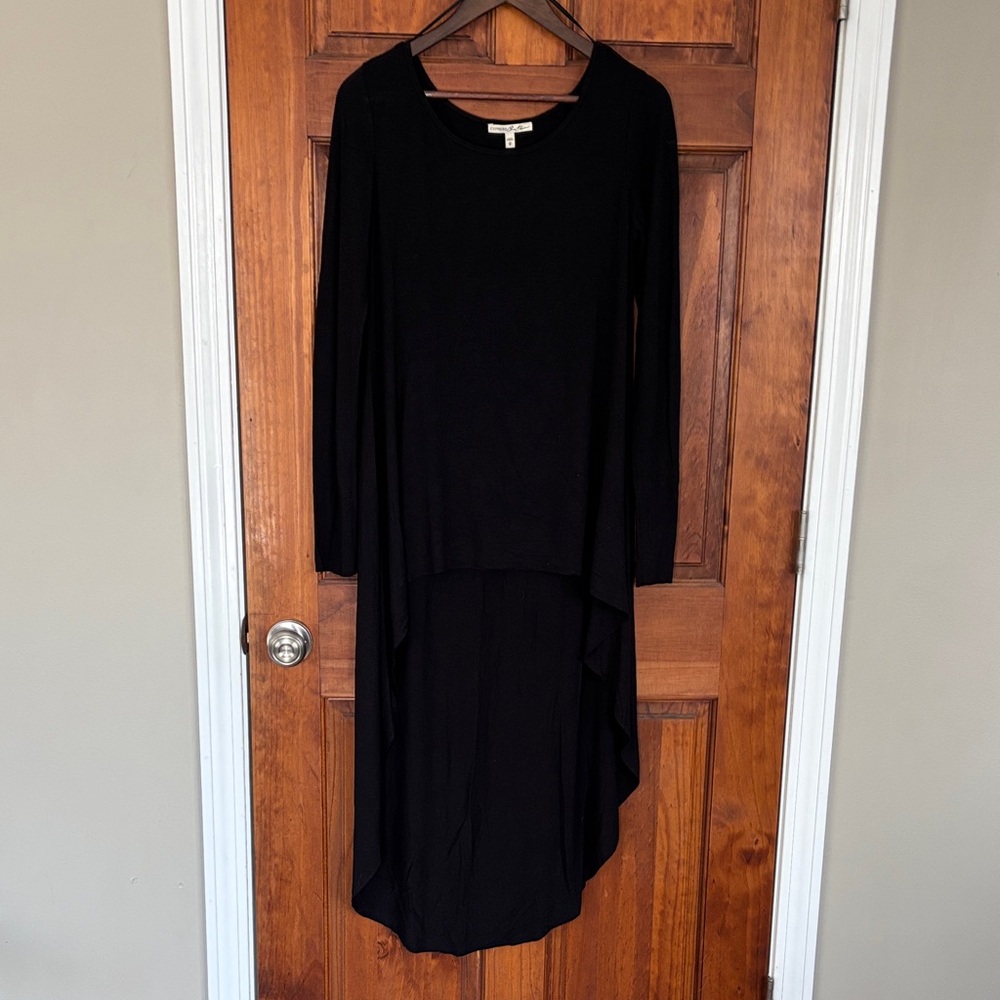 Express Black High-Low Shirt